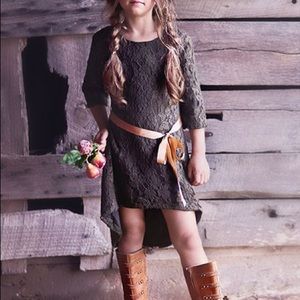 Joyfolie Leoni Lace Hi Lo dress. Girls size 10.